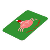 kerstkrab aangepast magneet (Linkerzijde)