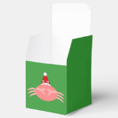 kerstkrab - Aangepaste draagtas Bedankdoosjes (Geopend)