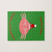 kerstkrab Aangepaste puzzel (Horizontaal)