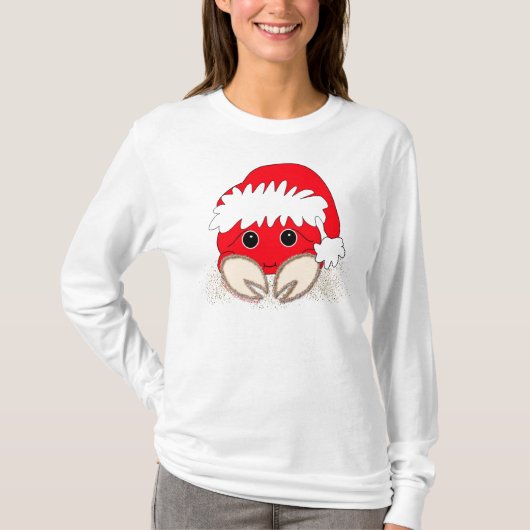 kerstkrab t-shirt (Voorkant)