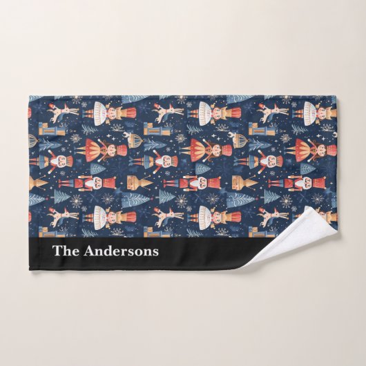 kerstkraker bad handdoek (Handdoek)