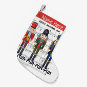 kerstkraker kleine kerstsok (Voorkant (Hangend))