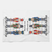 kerstkraker theedoek (Horizontaal)