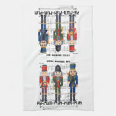 kerstkraker theedoek (Verticaal)