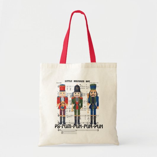 kerstkraker tote bag (Voorkant)