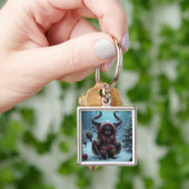 kerstkrampus sleutelhanger (Hand)