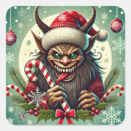 kerstkrampus Sticker