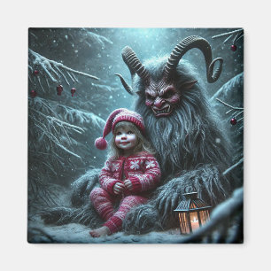 kerstkrampusmagneet magneet