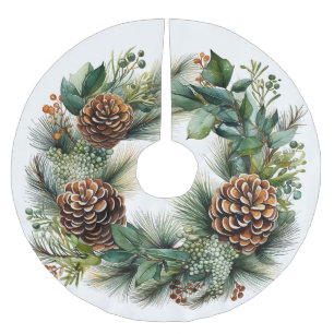 Kerstkrans Dennenkegels Groen Kerstboom Rok