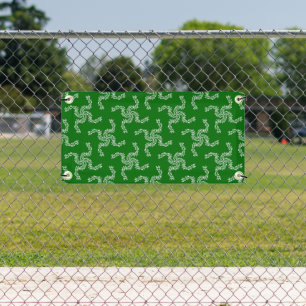 Kerstkrans Groen, Kerst Decoratie Spandoek