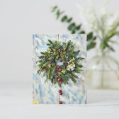 Kerstkrans kaart (Staand voorkant)