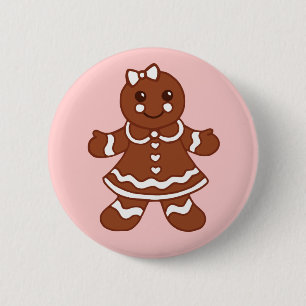 Kerstkrans Knop Ronde Button 5,7 Cm