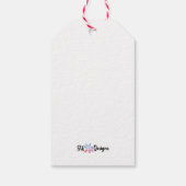 Kerstkrans Labels van Sue Weidlich Cadeaulabel (Achterkant)