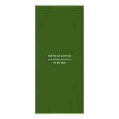 Kerstkrans Making Holiday Party Menu (Achterkant)