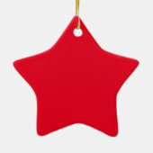 Kerstkrans met Kerstboom  Keramisch Ornament (Achterkant)