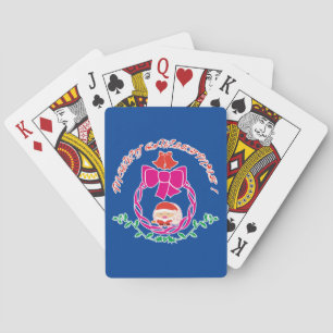 Kerstkrans Pokerkaarten