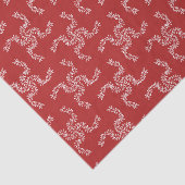 Kerstkrans rood, kerstdecoratie, Kerstmis Tissuepapier (Detail)