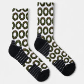 Kerstkrans  sokken (Rechts)