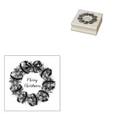 Kerstkrans Stempel (Gestempeld)