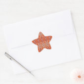 KERSTKRANS Ster Stickers (Envelop)