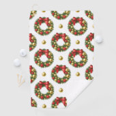 Kerstkransen Golfhanddoek (Insitu)
