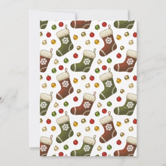 Kerstkransen Kaart (Voorkant)