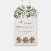 Kerstkransfeestdag Cadeaulabel (Voorkant)