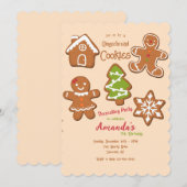 Kerstkransjes Kaart (Voorkant / Achterkant)