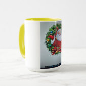 Kerstkransmokken Mok (Voorkant links)
