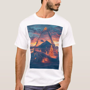 kerstkristalboom t-shirt