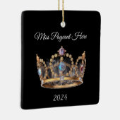 Kerstkroonornament Keramisch Ornament (Rechts)