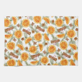 Kerstkruid Orange Kaneel en Anijs Theedoek (Horizontaal)