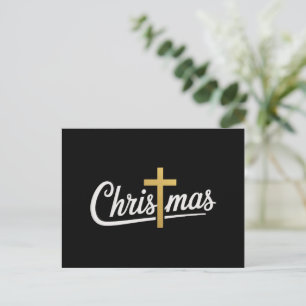 Kerstkruis Familie Matching Jezus Cadeau Idee Feestdagenkaart