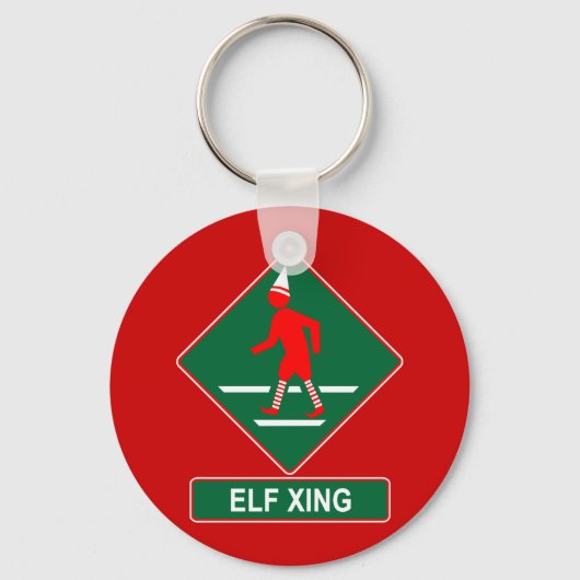 Kerstkruising Sleutelhanger (Voorkant)
