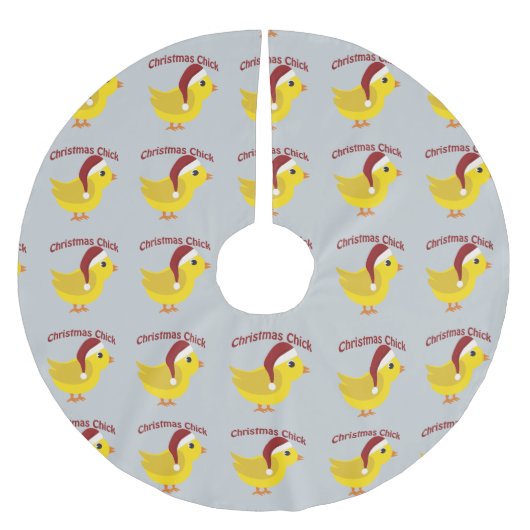 Kerstkuiken Kerstboom Rok (Voorkant)