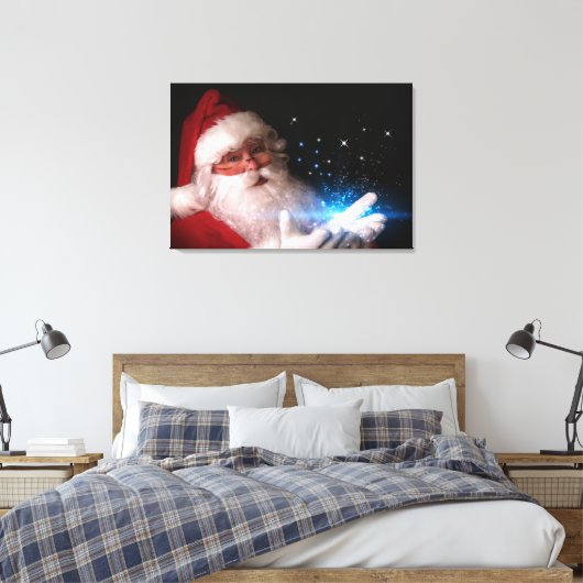 Kerstkunst #2 canvas afdruk (Insitu (Slaapkamer))