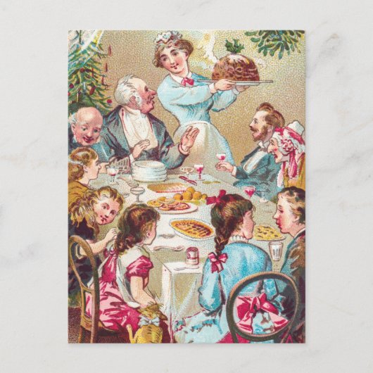 kerstkunst feestdagenkaart (Voorkant)