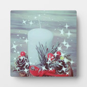 kerstkunst fotoplaat (Voorkant)