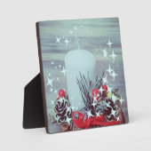 kerstkunst fotoplaat (Voorkant)