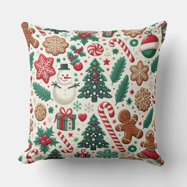 kerstkussen buitenkussen (Voorkant)