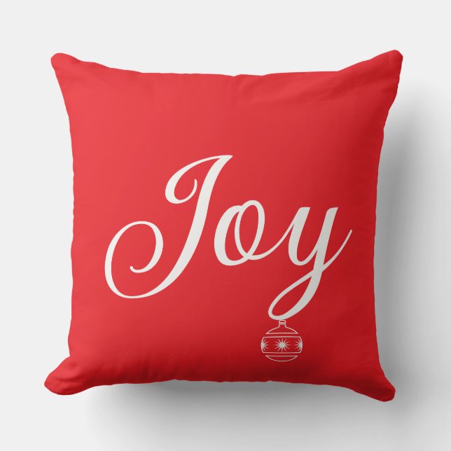 Kerstkussen Joy Kussen (Voorkant)