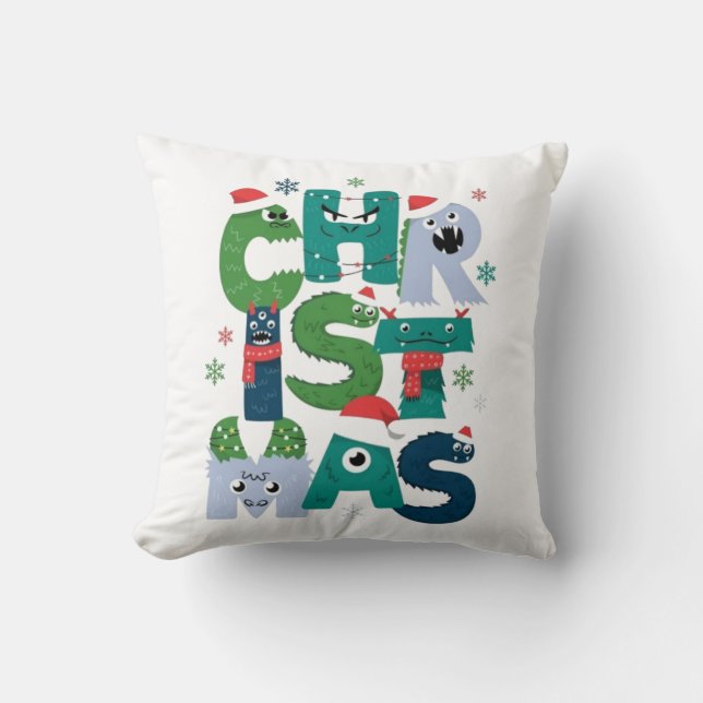 Kerstkussen  kussen (Voorkant)