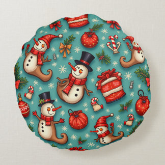 kerstkussen rond kussen