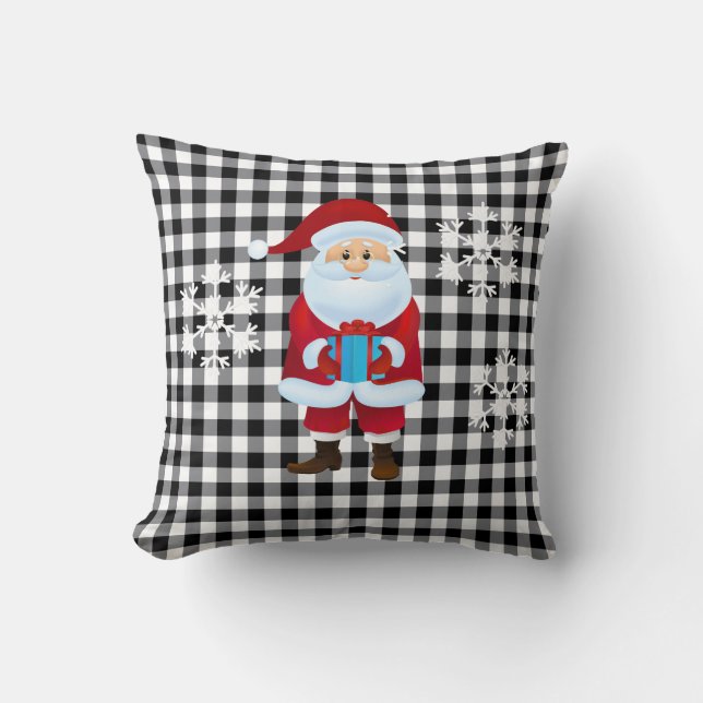 Kerstkussen-Santa Kussen (Voorkant)