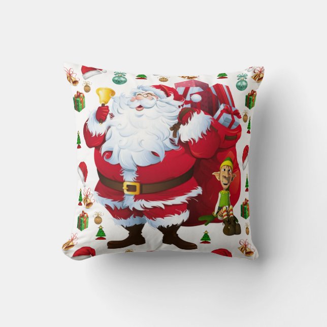 Kerstkussen Sinterklaas Kussen (Voorkant)