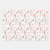 kerstkutnoma's in liefde inpakpapier vel (Voorkant)