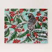 Kerstkwartel Puzzle Legpuzzel (Horizontaal)