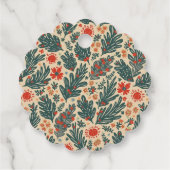 kerstlabel bedankjes labels (Achterkant)