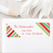 kerstlabel etiket (Insitu)