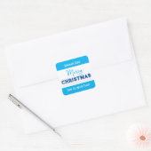  kerstlabel HM001_22sqv2 Vierkante Sticker (Envelop)